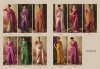 Suhag By Kimora Pure Khadi Georgette Fabric Designer Bandhej Saree